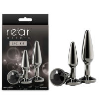 REAR ASSETS: TAPERED TRAINER KIT METAL BUTT PLUGS 